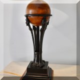 D13. Wooden lamp. 